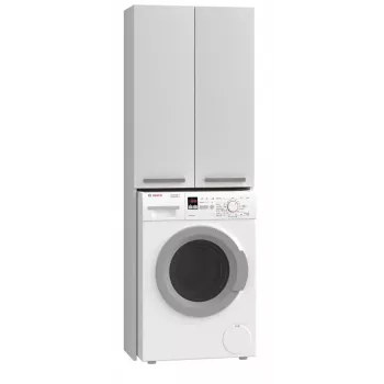 Mobile contenitore da bagno Top e Shop POLA DD BIEL – a parete, struttura bianca, 4 ripiani
