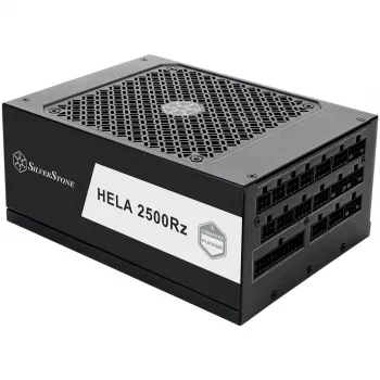 HELA 2500R, alimentatore per PC nero, 4x 12-Pin High Power GPU, 7x PCIe, cable management, 2500 Watt