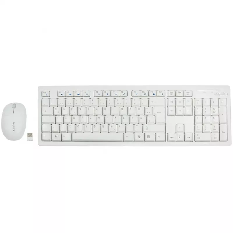 Set tastiera e mouse wireless LogiLink ID0104W