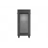 Armadio rack LANBERG FF01-6624-23BL 24U a pavimento 19 pollici 600×600 mm IP20 nero