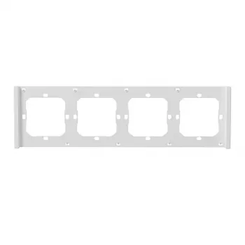 Cornice da parete per interruttore Sonoff M5-4C-80-FW — quadrupla bianca
