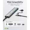 Goobay Slim hub USB 4 porte USB-C a/USB-A 5 Gbit/s - -Plug> 1x (76562)