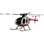Amewi RC elicottero MD500 batteria Li-Po 350mAh argento/rosso (25354)
