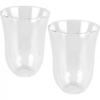 Bicchiere per caffè DeLonghi De’Longhi 5513214611 trasparente vetro 2 pz. 220 ml 117 mm