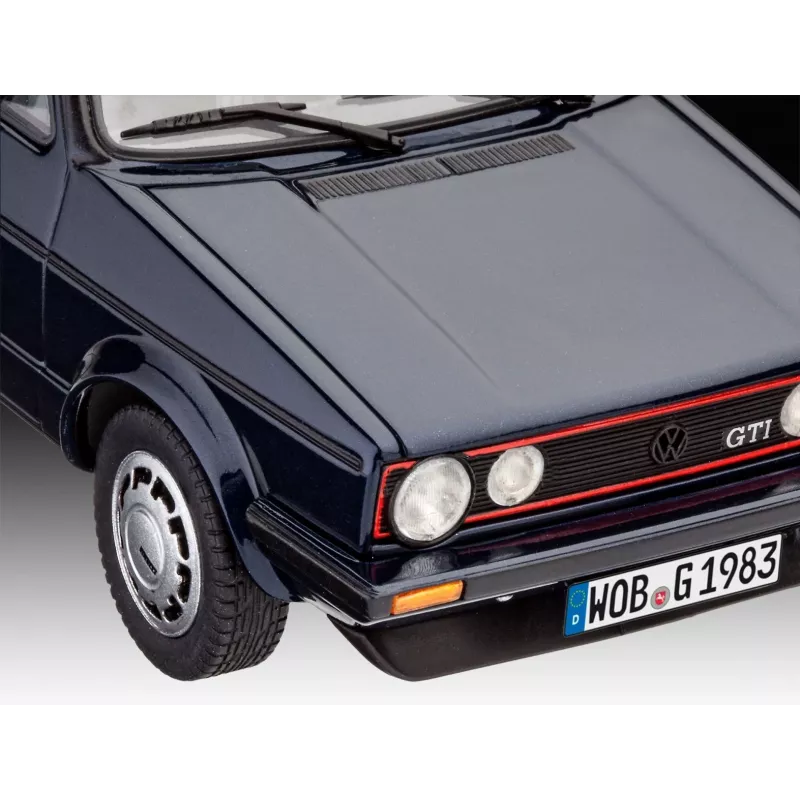 Modello auto Revell 35 anni VW Golf 1 GTI Pirelli