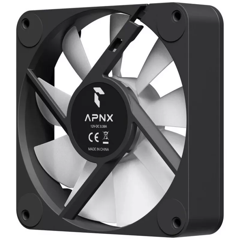 Ventola per case APNX FP1-R PWM Reverse ARGB 120 mm nera