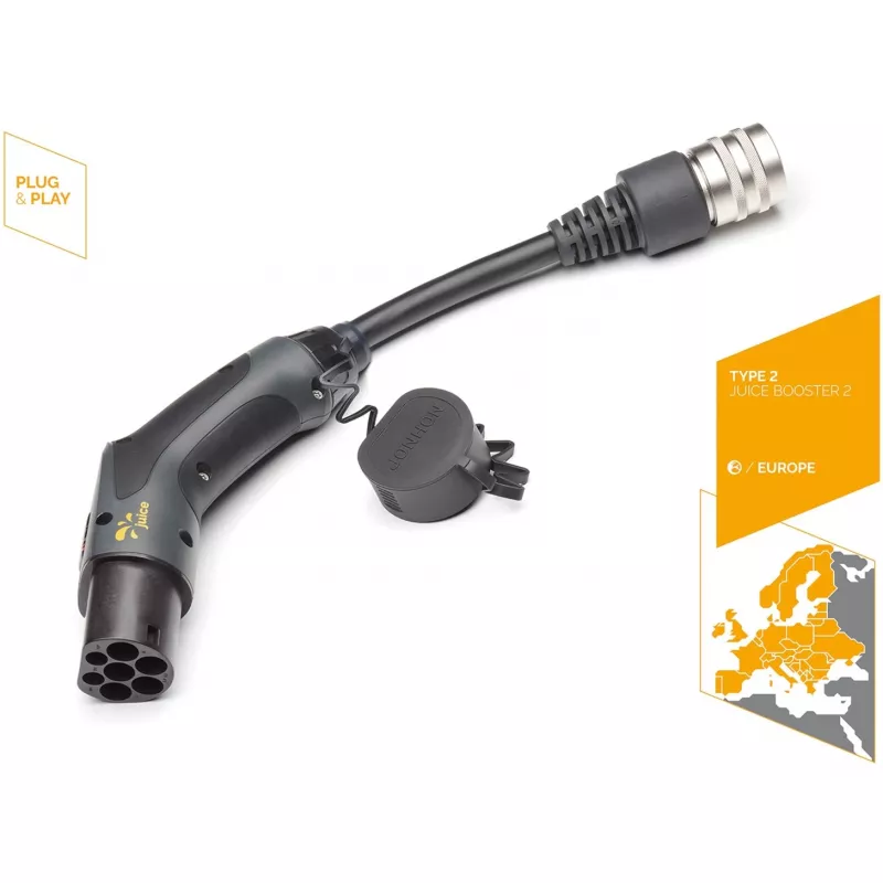 Accessorio per stazioni di ricarica veicoli elettrici Juice Technology EA-JCT2 nero