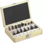 Set router Metabo 631039000 — set di accessori per fresatura da 15 pezzi