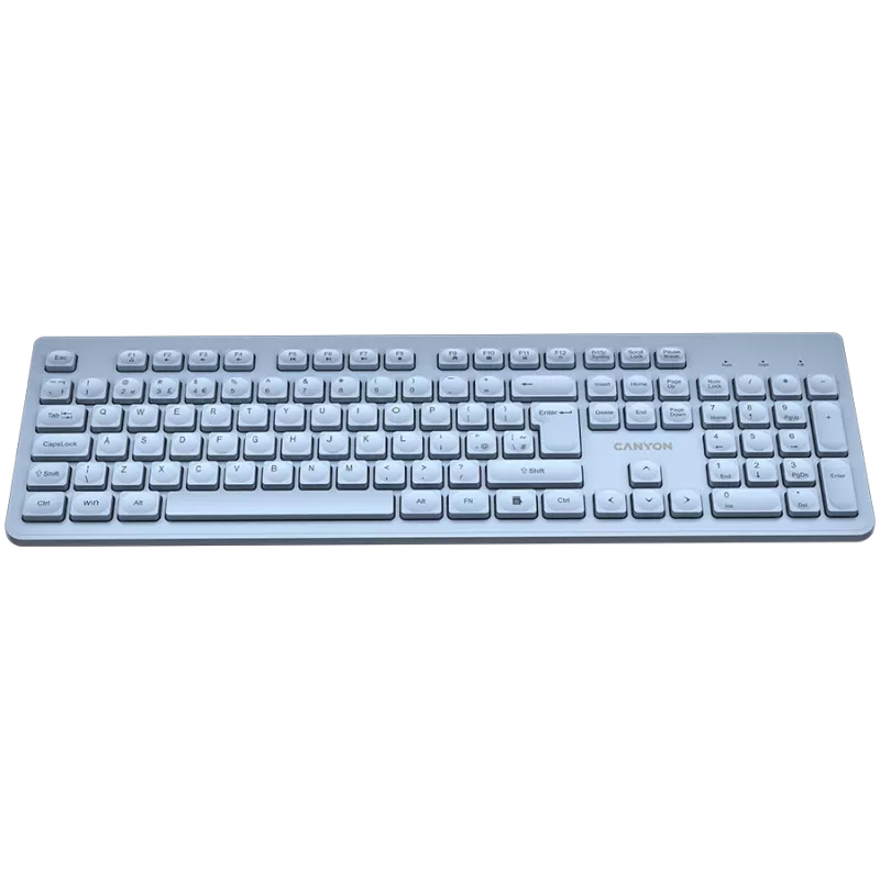 Tastiera CANYON HKB-W01 UK/US AAA Wireless blu