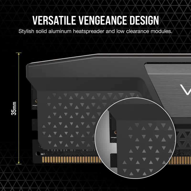 Kit di memoria VENGEANCE® 48GB (2x24GB) DDR5 DRAM 7000MT/s CL36