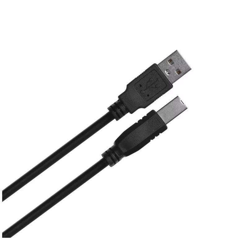 Lanberg CA-USBA-11CC-0010-BK cavo USB 1 m 2.0 USB B nero