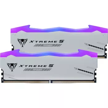DIMM 32 GB DDR5-6400 (2x 16 GB) Dual-Kit, memoria RAM nera, PVXR532G64C32KM, Viper Xtreme 5 MPower RGB, INTEL XMP
