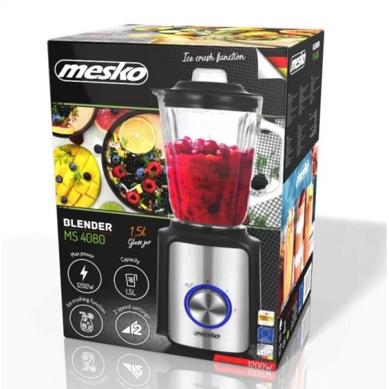 Mesko MS 4080 frullatore 1,5 L frullatore da tavolo