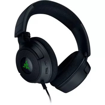 Razer Kraken V4 X - Headset gaming per PC con filo (driver TriForce da 40 mm, microfono cardioide retrattile, audio surround 7.1, Chroma RGB per PC, console e telefono)