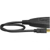 Selettore HDMI 3 to 1 (4K @ 60Hz), switch HDMI (nero, cavo 55cm)