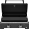 Plancha a gas Campingaz Onyx 2 2217205 — plancha a 2 fuochi con piastra in ghisa