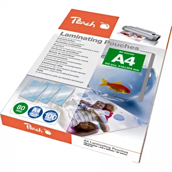 Peach PP580-02 pellicole per laminazione 100 pz.