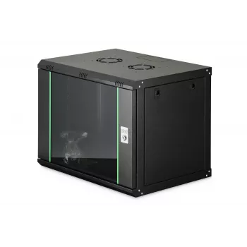 Armadio elettrico da parete DIGITUS Dynamic-N 9U, 600x450 mm (LxP), IP20, serratura a chiave, smontato