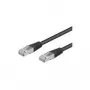 Wentronic Goobay cavo patch CAT 5e, F/UTP, nero, 50 m - misto rame CCA (68663)