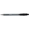 Paper Mate Flexgrip Ultra - clip - penna a sfera retrattile con clip - nero - 12 pezzi - media