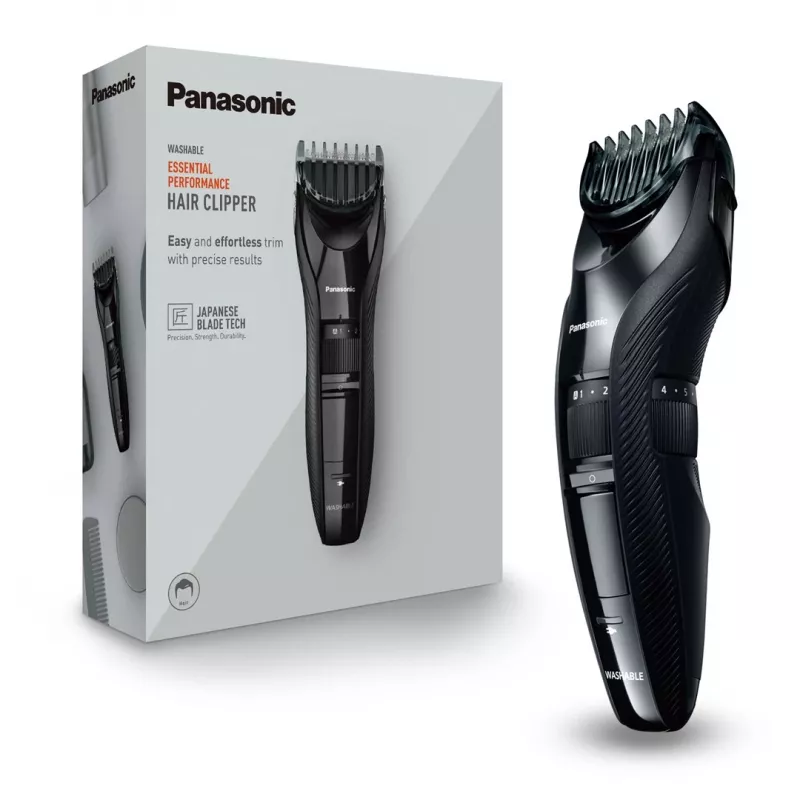 Panasonic ER-GC53 tagliacapelli, 19 impostazioni di lunghezza, nero