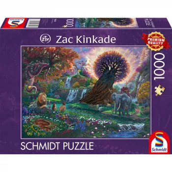Schmidt Spiele Puzzle, Zac Kinkade, The Garden of Eden, 1000 pezzi