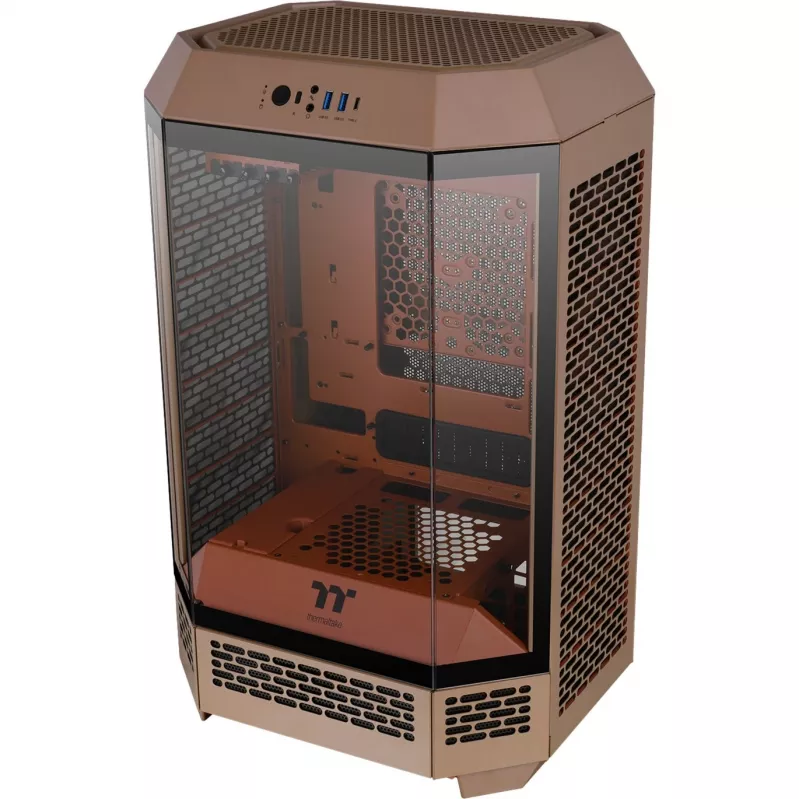 Thermaltake The Tower 300 - Micro Tower - micro ATX - Pannello laterale con finestra (vetro temperato)