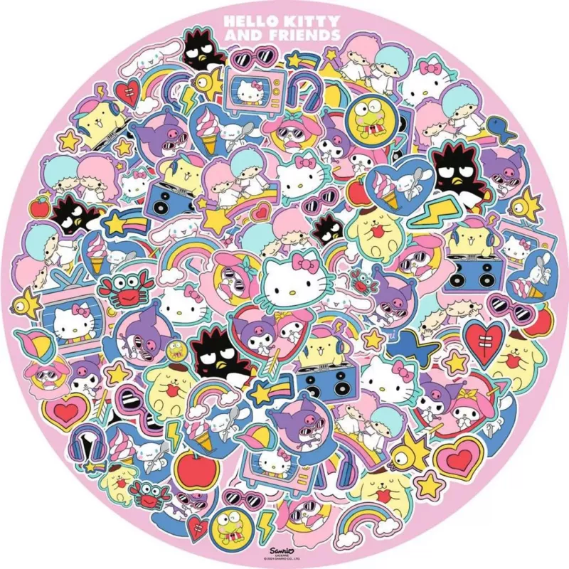 Ravensburger Puzzle Hello Kitty and Friends — 500 pezzi, rotondo
