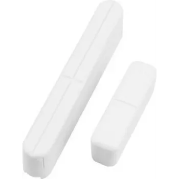 Contatto porta/finestra Olympia 6102, bianco, batteria alcalina AAA, 15×22,5 mm, 32,5 g