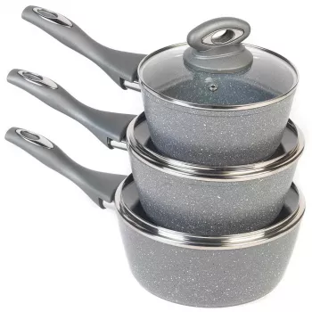 Set pentole Salter BW02986G1EU7 — 3 pentole 16 cm, 18 cm, 20 cm