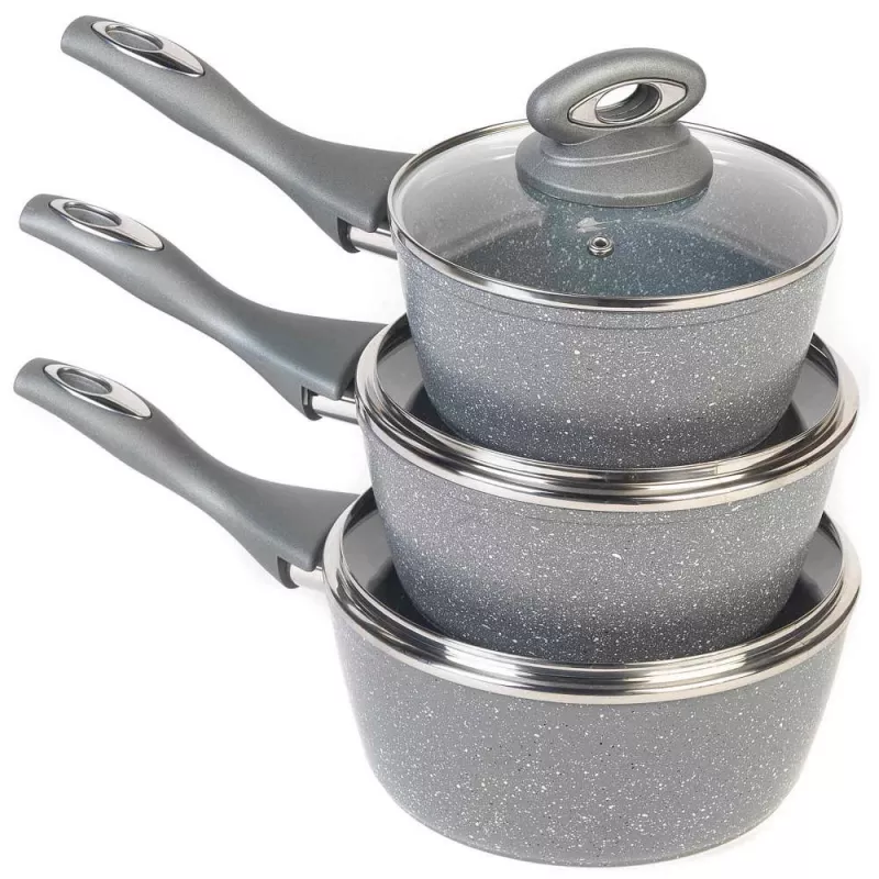 Set pentole Salter BW02986G1EU7 — 3 pentole 16 cm, 18 cm, 20 cm