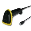 Qoltec 50867 lettore laser di codici a barre 1D/2D, USB, nero