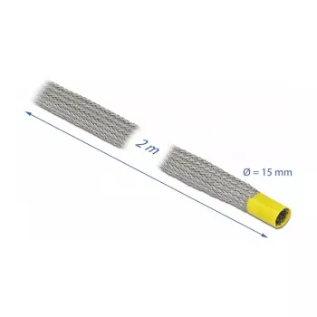 Tubo per cavi DeLOCK 20789 grigio