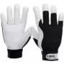 Guanti da lavoro Cimco 141245, nero/bianco, taglia L, 2 pezzi