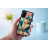 Custodia protettiva iKins per Samsung Galaxy S20 — Mosaic nero