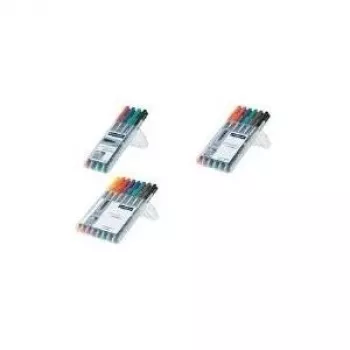 Pennarello Staedtler 311 WP4 4 pezzi nero blu verde rosso