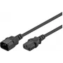 Goobay Prolunga per apparecchi IEC, 1,8 m, nero (59570)