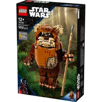 Set LEGO Star Wars Construct Wicket l'Ewok 75430 — 1010 pezzi, modello 230 mm, età 12+