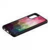 Custodia protettiva iKins per Samsung Galaxy S20 – motivo fiori d'acqua, nero