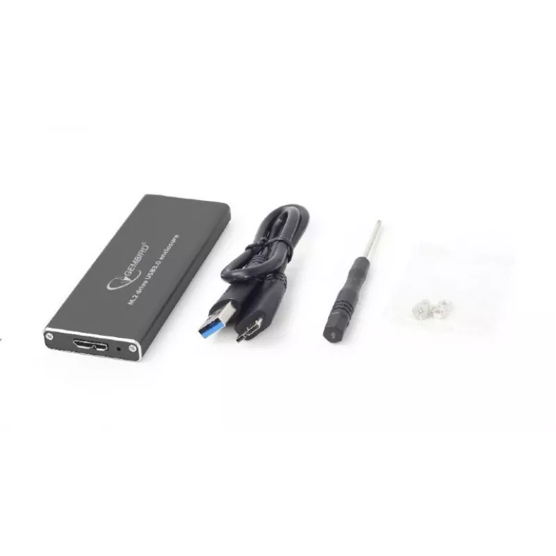 GEMBIRD EE2280-U3C-01 case Gembird M.2 su USB 3.0, alluminio, nero