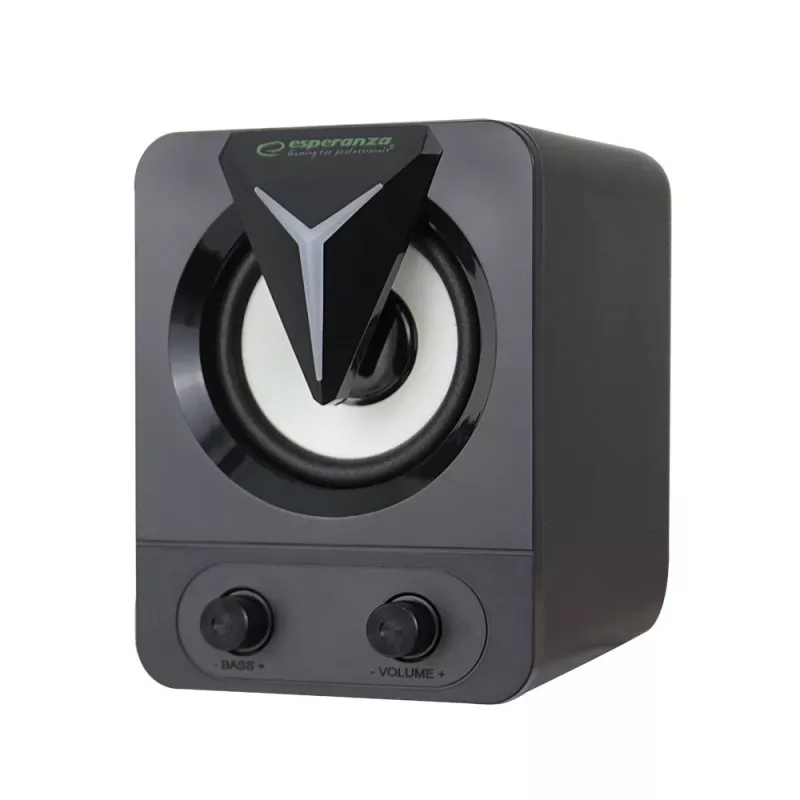 Esperanza EGS107 altoparlante 2.1 USB LED 5 W nero