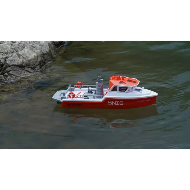 Amewi Rettungsboot brushless propulsione a getto 320mm RTR bianco/arancione (26116)