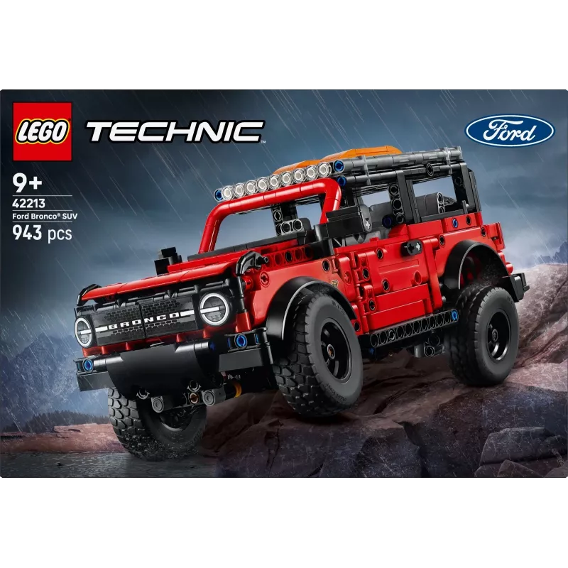 LEGO Technic set da costruzione Ford Bronco Off-Roader 4x4 modello 42213 — 943 pezzi, età 9+