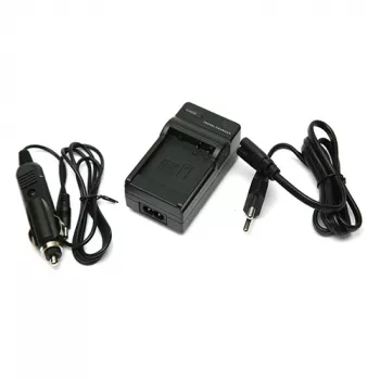 Caricabatterie extra digital per batterie ricaricabili Panasonic DMW-BLH7 compatibili, modello DV00DV2406