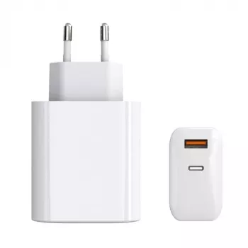 Caricabatterie EXTRA DIGITAL GaN USB Type-C, USB Type-A: 65W, PPS