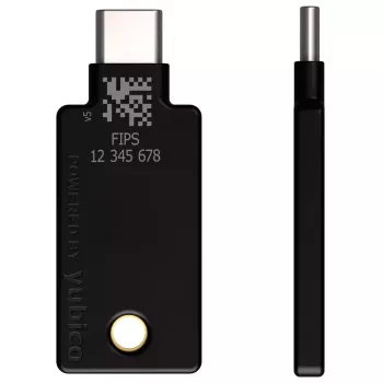Chiave di sicurezza Yubico YubiKey 5C NFC FIPS, USB-C, nero