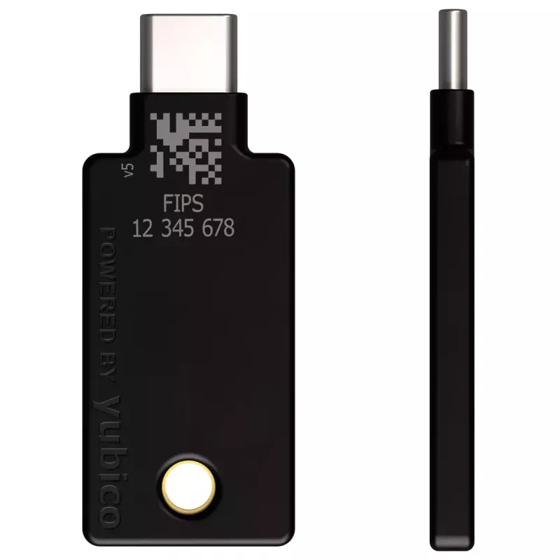 Yubico YubiKey 5C NFC FIPS Chiave di sicurezza, USB-C, nero