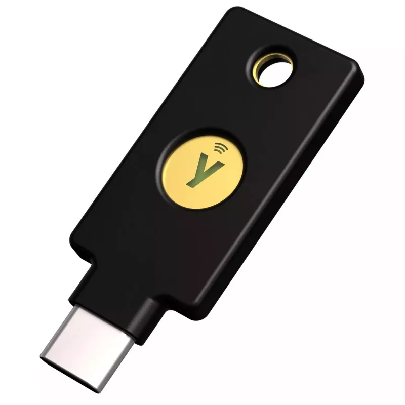 Yubico YubiKey 5C NFC FIPS Chiave di sicurezza, USB-C, nero