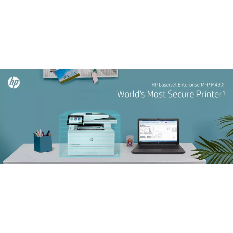 Stampante multifunzione HP LaserJet Enterprise MFP M430f laser mono