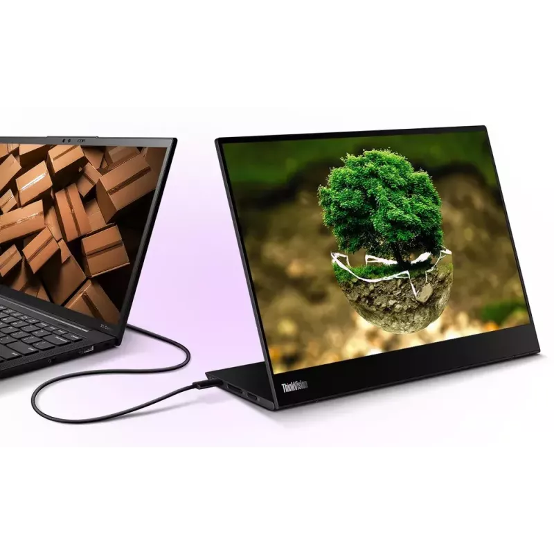 Monitor Lenovo ThinkVision M14t 14 pollici touchscreen LED 2240 x 1400
